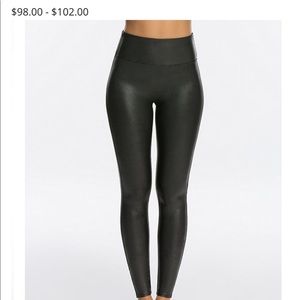 Spanx faux leather leggings